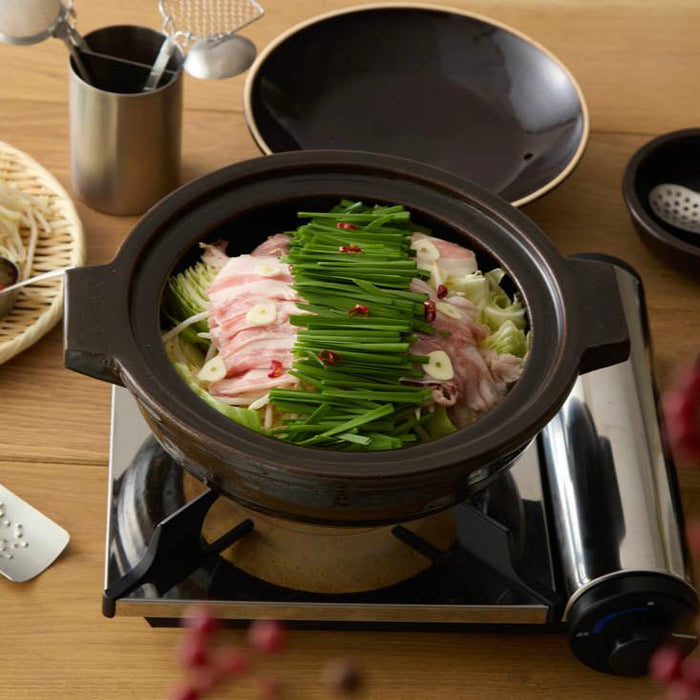 送料込み】にちにち道具 土鍋（黒飴釉） |キッチン用品通販