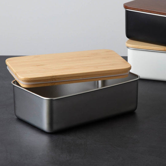 ののじ ステンレスランチボックス レクタングル シルバー