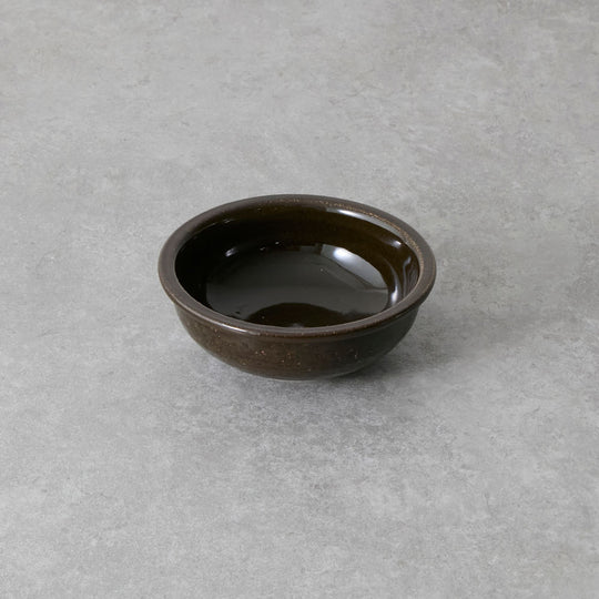 にちにち道具 とんすい（黒飴釉）