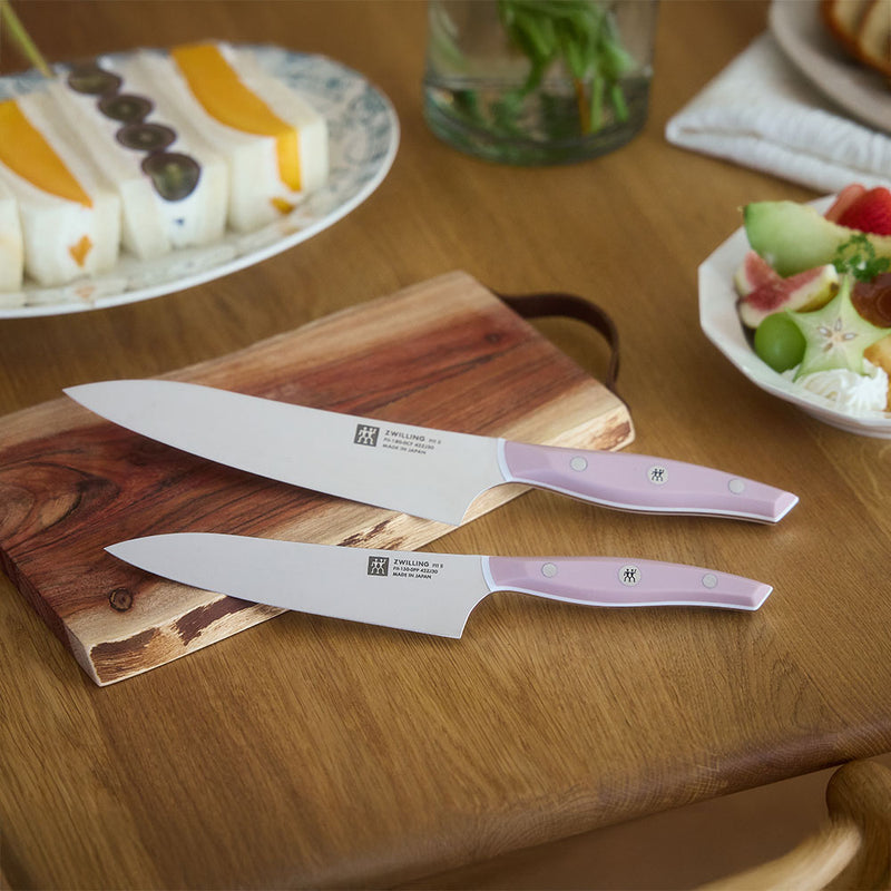ZWILLING（ツヴェリング） Fit II シェフナイフ スモーキーピンク