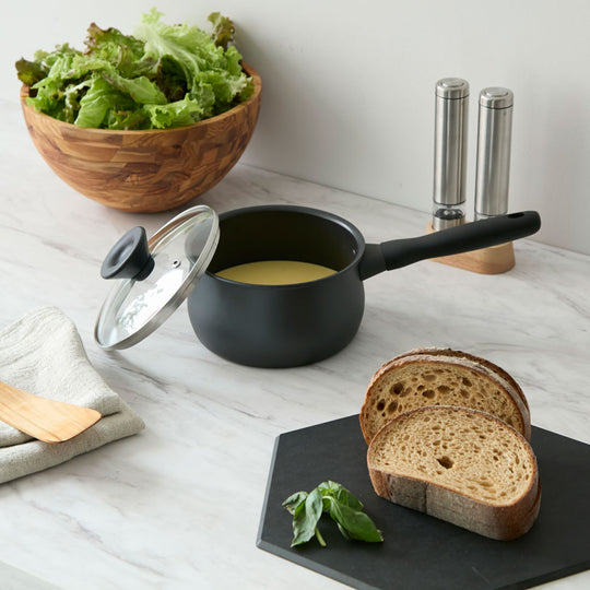 MEYER（マイヤー）ミッドナイト 片手鍋 16cm