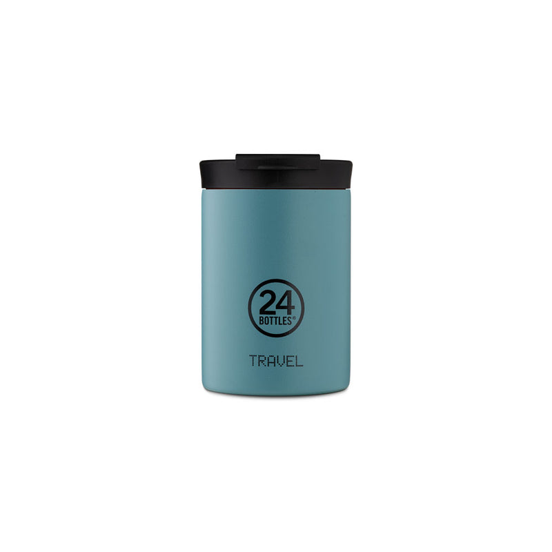 24Bottles(トゥエンティフォー ボトルズ) クロマティックコレクション トラベルタンブラー 350ml パウダーブルー