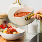 グリーンパンSTUDIO（ストゥディオ）ミルクパン 14cm クリームホワイト