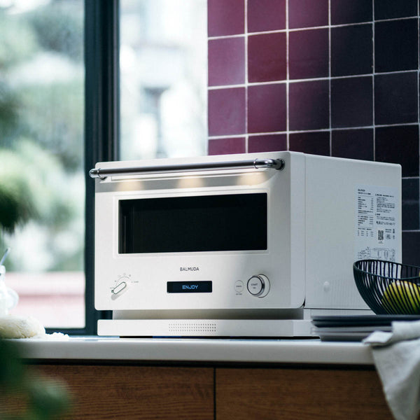 BALMUDA K04A-WH WHITE 2021年モデルオーブン皿 - 電子レンジ・オーブン