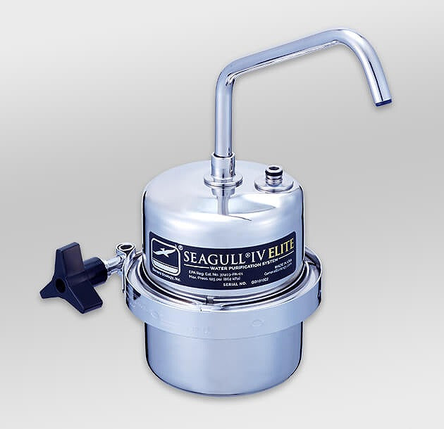 SEAGULL IV（シーガルフォー）ELITE 浄水器 カウンタートップ型 本体(切替えコック付き)