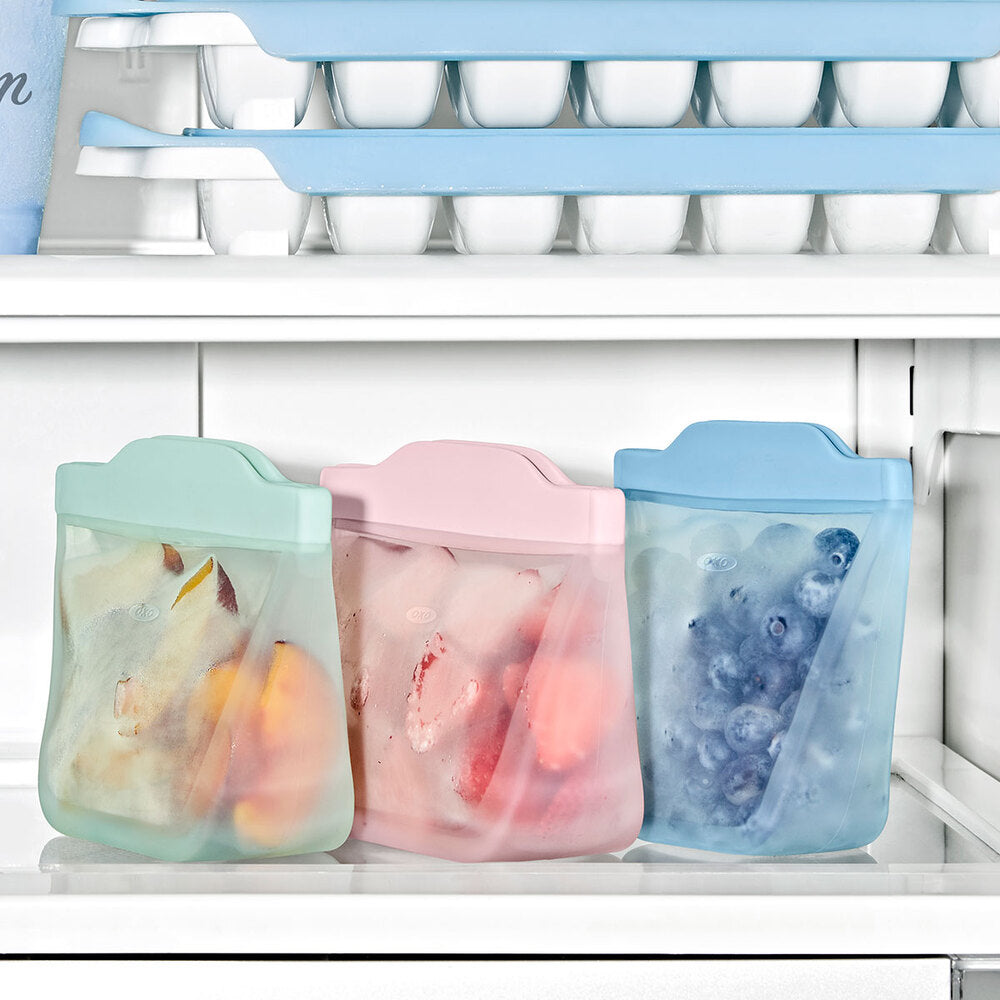 送料込み】OXO(オクソー) tot(トット) シリコンスタンドバッグセット 