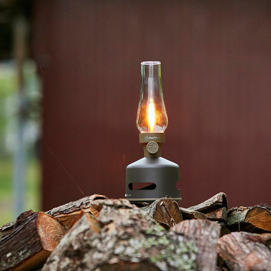 MoriMori(モリモリ) LEDランタンスピーカーS1 URBAN SPORTS (ダークブラウン)