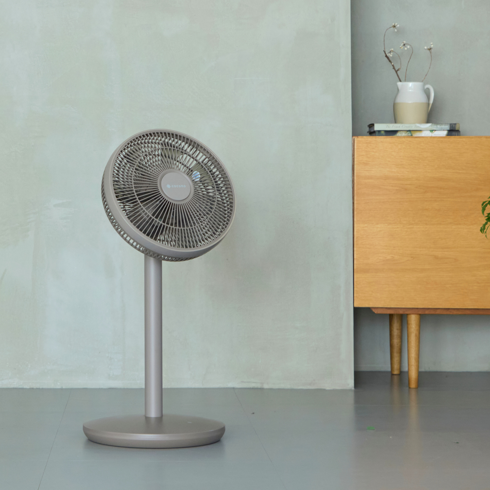 cocono(ココノ) airy fan basic 扇風機 サーキュレーター ショコラ CF