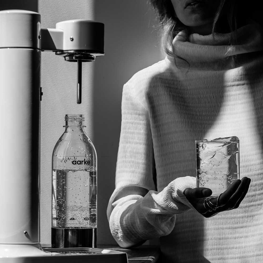 aarke(アールケ) カーボネーター3 マットホワイト AA-1211 |キッチン