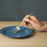 Cutipol(クチポール) ムーン デザートフォーク シャンパンゴールド(サテン)