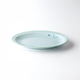 EDITIONS(エディションズ) KARAKO 楕円プレート 青磁