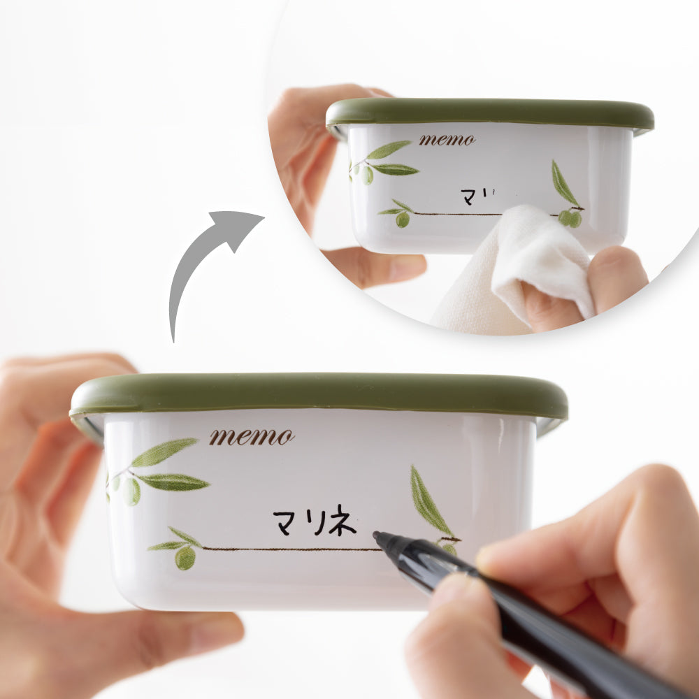 富士ホーロー 保存容器 オリーブ |キッチン用品通販サイト Y.YACHT STORE