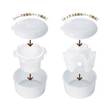Toffy（トフィー）コンパクト電動ふわふわかき氷器 ペールアクア
