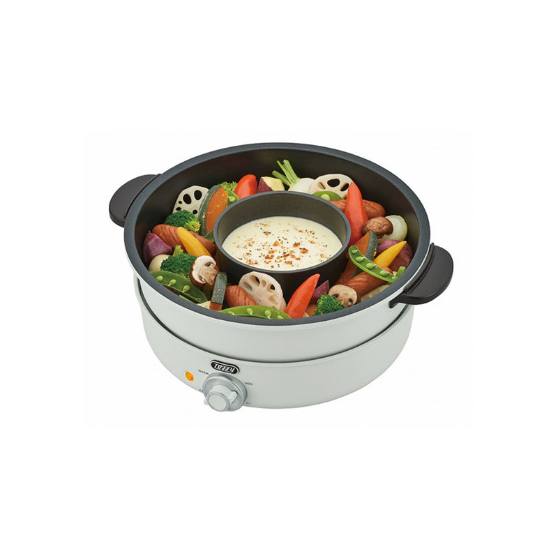 Toffy（トフィー）電気グリル鍋 アッシュホワイト