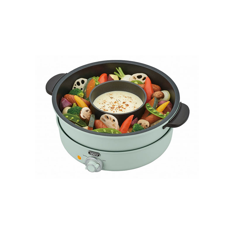 Toffy（トフィー）電気グリル鍋 ペールアクア