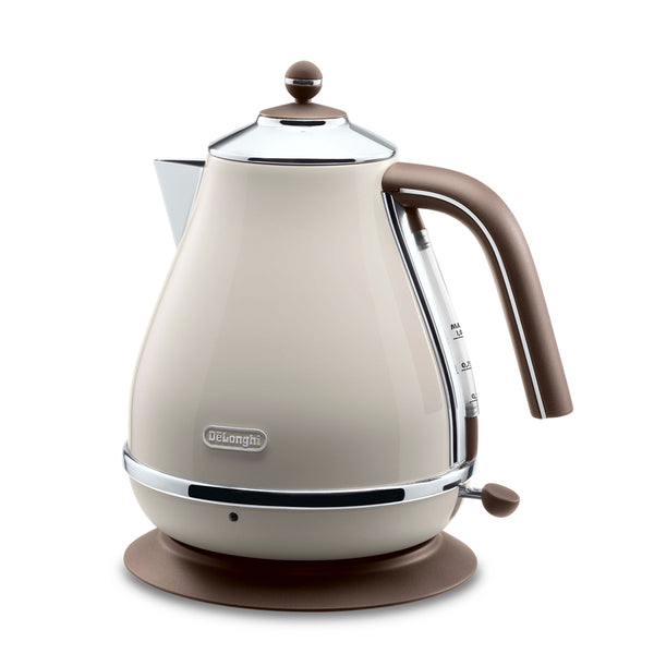 De'Longhi（デロンギ）アイコナ・ヴィンテージ コレクション 電気ケトル ドルチェベージュ KBOV1200J-BG |キッチン用品通販サイト  Y.YACHT STORE