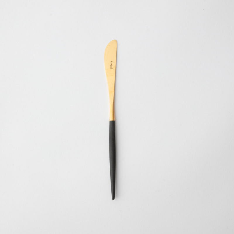 Cutipol(クチポール) ミオ ブラック×ゴールド テーブルナイフ