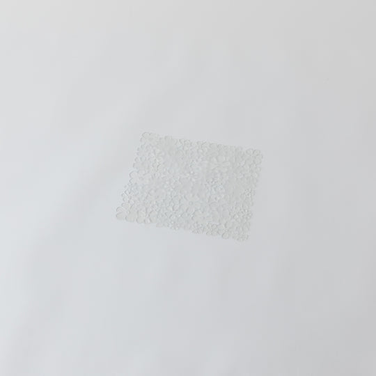 INTERDESIGN(インターデザイン) Blumz シンクマット 花柄 クリア