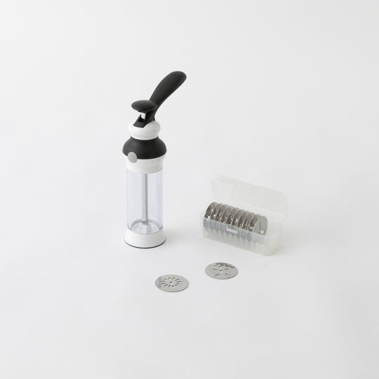 【SALE】OXO（オクソー）クッキープレス（ディスクケース付き）