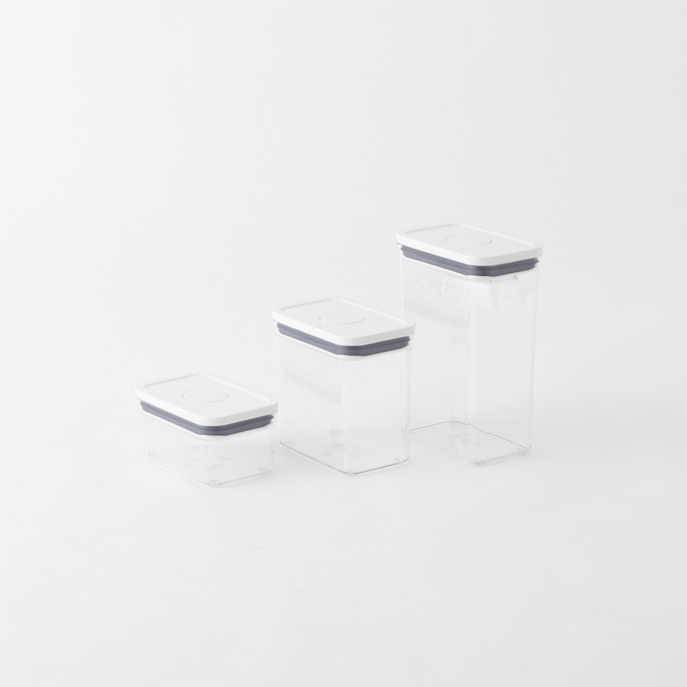 OXO(オクソー) ポップコンテナ レクタングル3ピーススクープ付