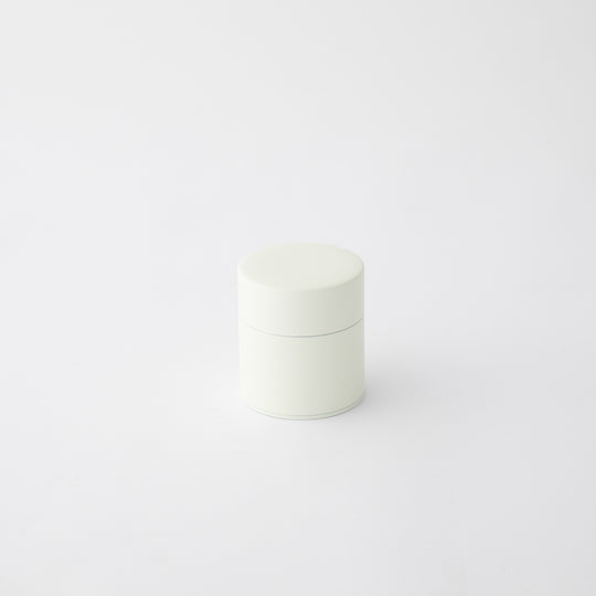 にちにち道具  塗り缶平 エッグシェルホワイト