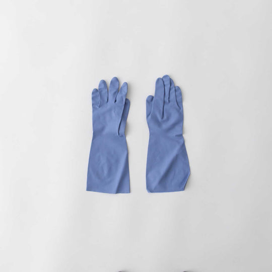 マリーゴールド グローブ 敏感肌用 Mサイズ ブルー