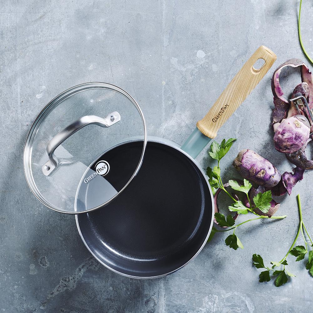 グリーンパン メイフラワー ソースパン16cm蓋付2つ グリーンパン公式ショップ】 メイフラワー ソースパン(片手鍋