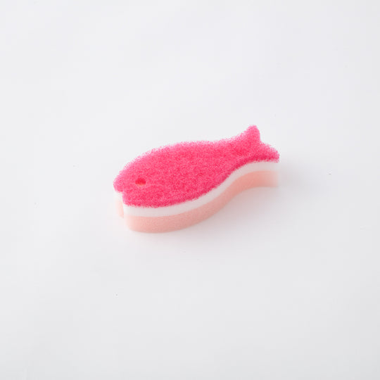 marna(マーナ) おさかなスポンジ ディープピンク