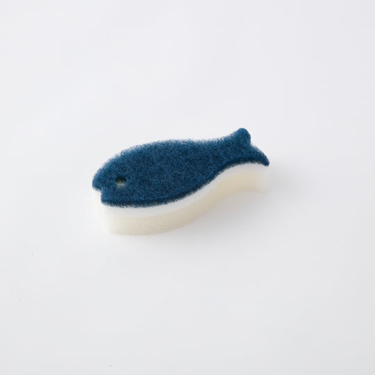 marna(マーナ) おさかなスポンジ ネイビー