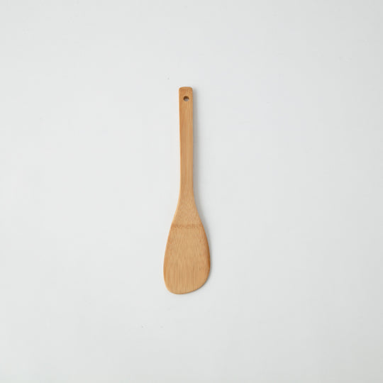 にちにち道具  すす竹調理へら 斜め