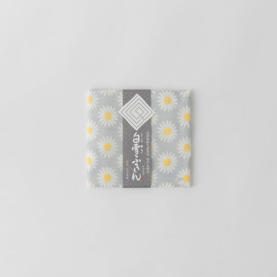 白雪友禅ふきん マーガレット パールグレー