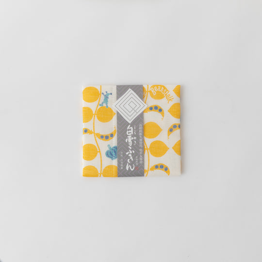 白雪友禅ふきん ジャックと豆の木 イエロー