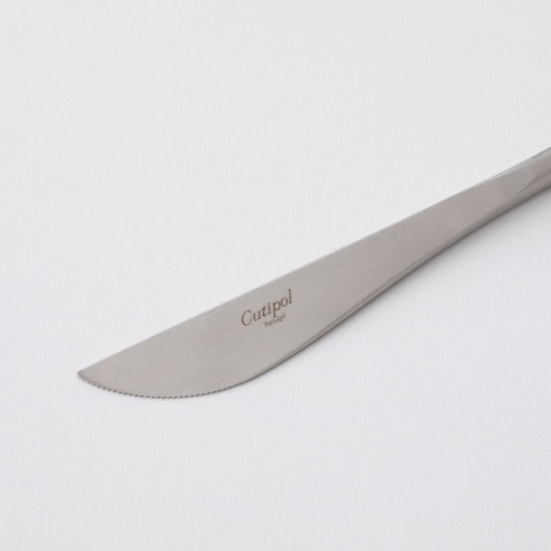 Cutipol(クチポール) ゴア ブラック×シルバー デザートナイフ