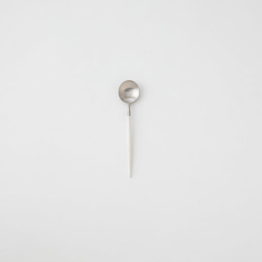 Cutipol(クチポール) ゴア ホワイト×シルバー ティースプーン