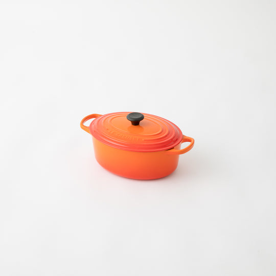 LE CREUSET(ル・クルーゼ)   ココット・オーバル 25cm オレンジ