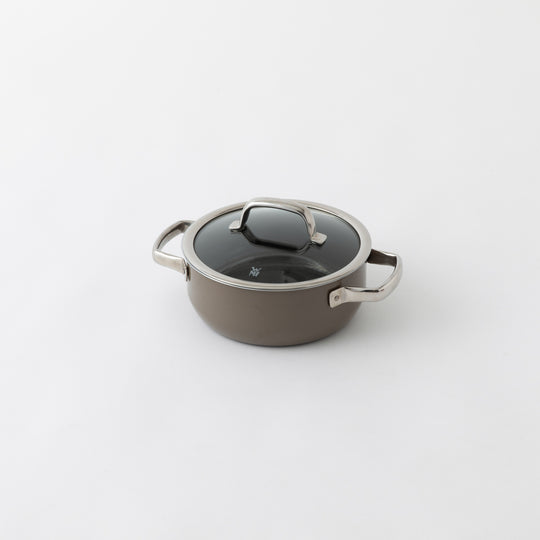 【今だけレシピブック付き】WMF(ヴェーエムエフ) フュージョンテック ローキャセロール ダークブラス