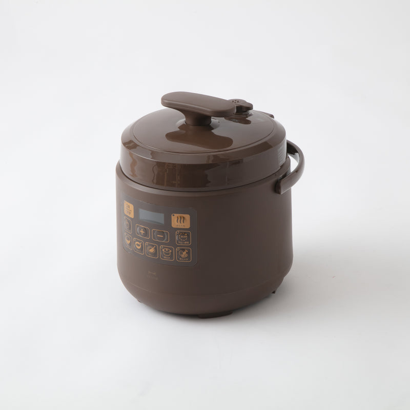 調理機器【新品】ブルーノ　マルチ圧力クッカー　ブラウン