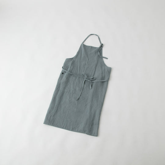 Linne（リンネ） エプロン ライトブルー