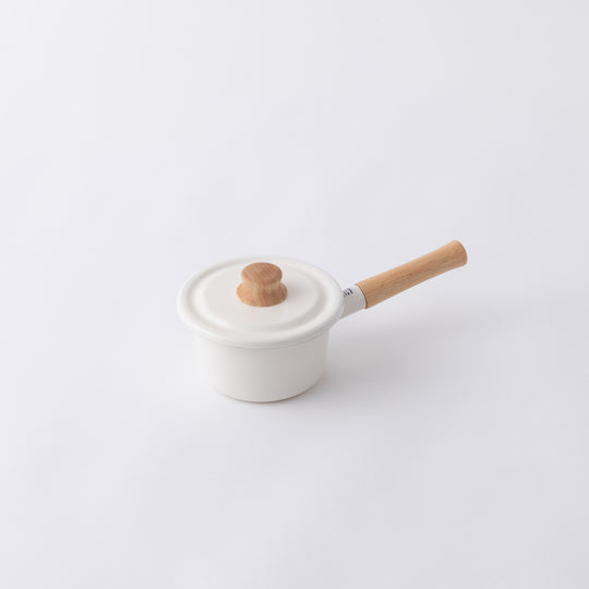 コットン ミルクパン 14cm ホワイト
