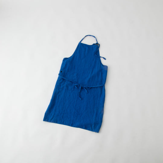 Linne（リンネ） エプロン ロイヤルブルー