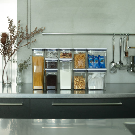 OXO(オクソー)  ポップコンテナ 棚幅ぴったり60cm 10点セット+おまけ2点つき【当店限定】