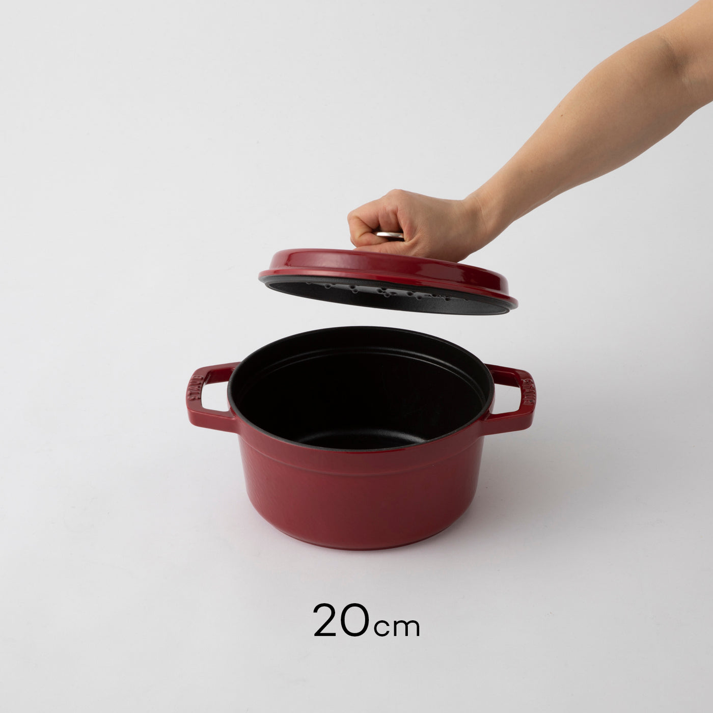 STAUB(ストウブ） ピコ・ココット ラウンド ブラック |キッチン用品