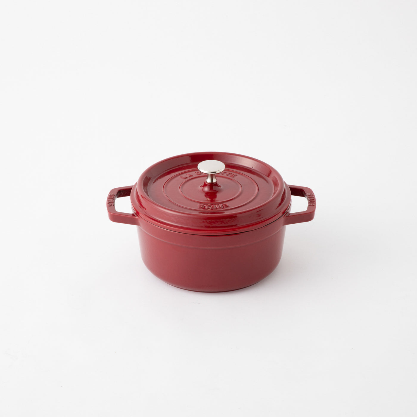とぅぶ(お取り置き) STAUB(ストウブ） ピコ・ココット ラウンド ボルドー |キッチン