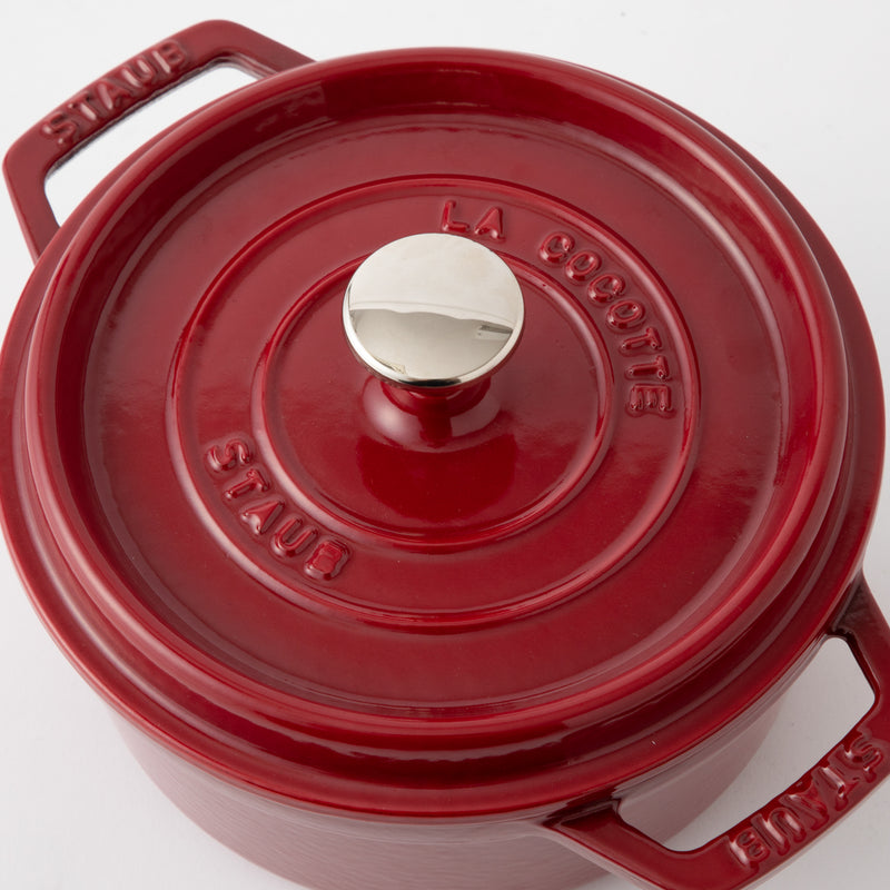 STAUB(ストウブ） ピコ・ココット ラウンド ボルドー |キッチン用品 ...