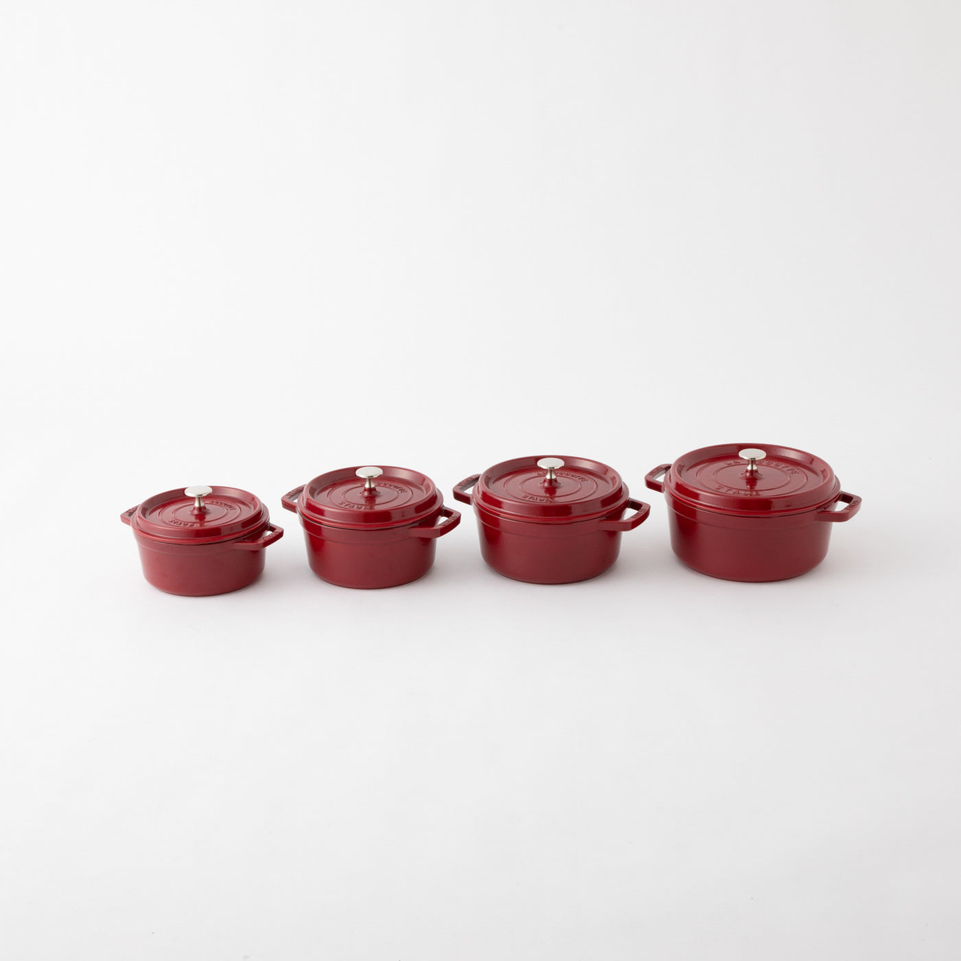 鋳物ほうろう鍋STAUB（ストウブ）ワイ・ヨット限定色 ボルドー