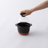 HARIO（ハリオ）フタがガラスのご飯釜