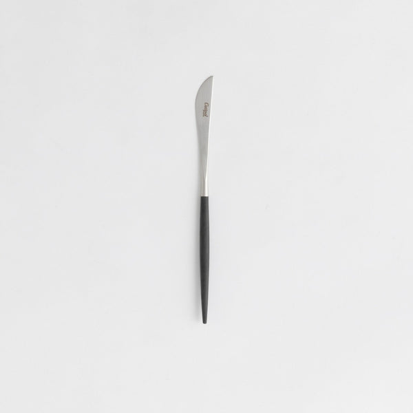 Cutipol(クチポール) ゴア ブラック×シルバー デザートナイフ