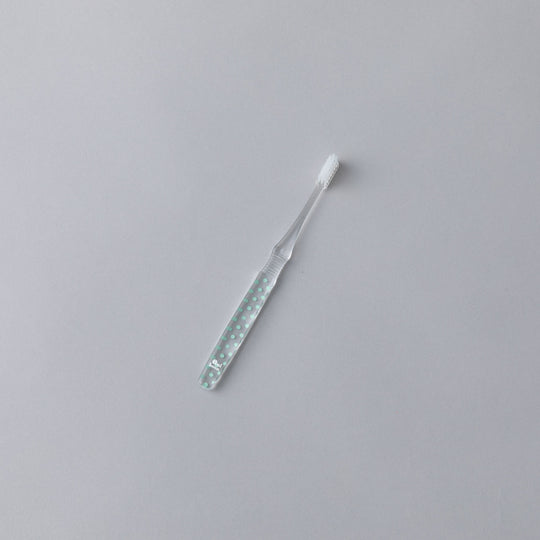 HAMICO(ハミコ) Qui boon(キブン) 歯ブラシ ツイスト Tドット グリーン