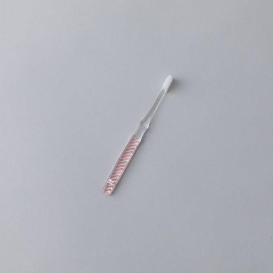 HAMICO(ハミコ) Qui boon(キブン) 歯ブラシ ツイスト Tストライプ ピンク