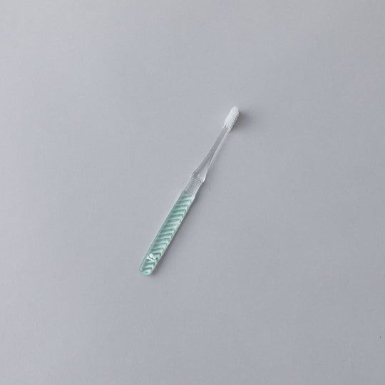 HAMICO(ハミコ) Qui boon(キブン) 歯ブラシ ツイスト Tストライプ グリーン